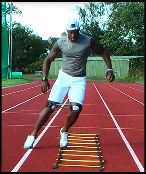 The Speed & Agility Ladder Increases Foot Speed, Balance