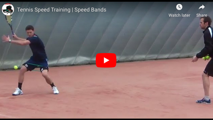 Tennis Speed Training with Speed Bands